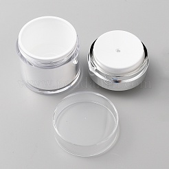 Пластиковые банки для безвоздушного насоса&nbsp;LS-AJEW-WH0413-34C