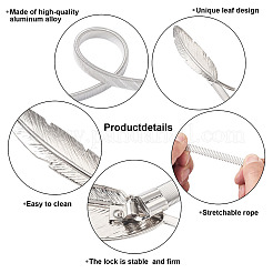 3 стиль подхвата для штор&nbsp;AJEW-CF0001-02P