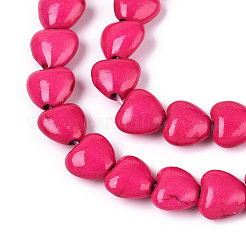 Синтетических нитей бирюзовые бусы G-N352-05B