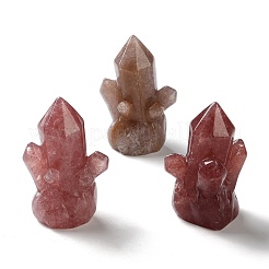 Украшения для показа кластеров из натуральных смешанных драгоценных камней DJEW-C020-01