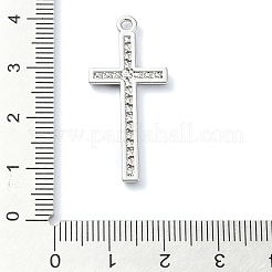 Сплав покрытия стойки с черными подвесками со стразами FIND-Z051-04P-02