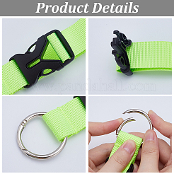 Нейлоновые регулируемые ремни для дополнительной сумки&nbsp;FIND-WH0111-440B