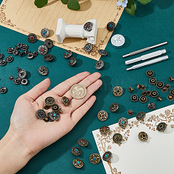 Кнопки из сплава и латуни BUTT-DC0001-05