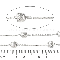 Цепи с корончатыми звеньями из нержавеющей стали 304 CHS-Z004-10P