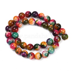 Природный агат бисер нитей G-NH0001-G14-01