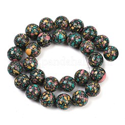 Природный агат бисер нитей G-U030-C01-14mm