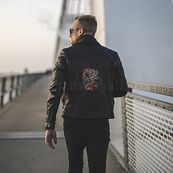 Аппликации с вышивкой из полиэстера и хлопка PATC-WH0012-16