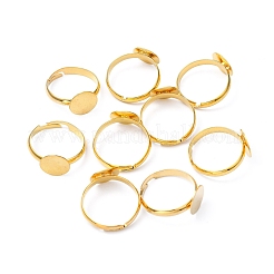 Латунная фурнитура для кольца&nbsp;X-EC022-G