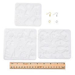 Наборы для изготовления сережек с подвесками своими руками DIY-FS0008-26