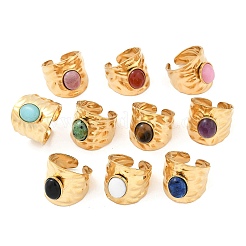 Кольца-манжеты из нержавеющей стали 304 с широкими отверстиями RJEW-Z078-22G