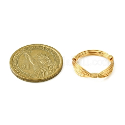 Кольца на палец из латунной медной проволоки RJEW-TA00082