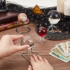 4 шт. 4-х стилевых держателей для хрустальных шаров из цинкового сплава&nbsp;ODIS-GA0001-83