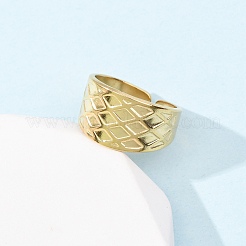 Кольца-манжеты из нержавеющей стали 304 для женщин&nbsp;RJEW-K309-08G