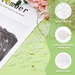 120 шт. пластиковые полностью закрытые ушные гайки FIND-FH0007-98