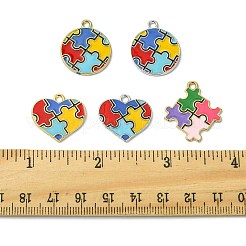 20шт 5 стиля подвески из сплава с эмалью&nbsp;ENAM-FS0003-57