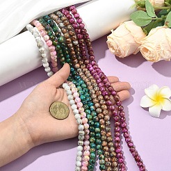 3 прядь стеклянных бусин&nbsp;DGLA-YW0001-55A