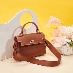 Широкая сумка из искусственной кожи с плечевыми ремнями&nbsp;FIND-WH0135-88C