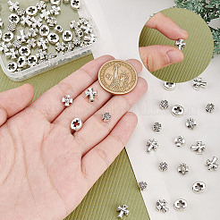 8 пакетик 4-х видов бусин из сплава в тибетском стиле FIND-AR0004-86