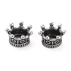 Европейские бусины из хирургической нержавеющей стали 316 STAS-B011-06AS