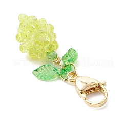 Подвесные украшения из бисера в виде лимонного стекла&nbsp;HJEW-MZ00225