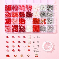 Наборы для изготовления браслетов из сплава эмали&nbsp;DIY-FS0007-51