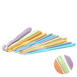 Набор крючков для вязания крючком с ручкой из абс-пластика PW-WG52426-01