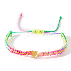 Регулируемые плетеные браслеты из полиэфирной нити QM0575