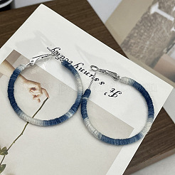 Серьги-кольца из полиэфирного сплава FS-WGF51EC-01