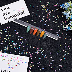 Плоские кабошоны круглой формы из смолы&nbsp;MRMJ-WH0074-28