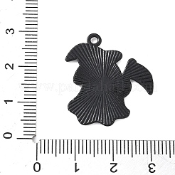 Подвески из сплава хэллоуина с эмалью&nbsp;ENAM-P258-01D-B