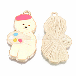 Подвески из эмали и сплава X-ENAM-T011-10KC-RS