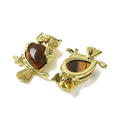 Природных тигровый глаз подвески KK-F888-02G-19