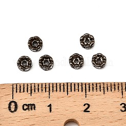 Латунные хрустальные бусины-разделители из цветка RB-D302-B