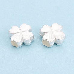 День святого патрика 925 стерлингового серебра матовые бусины STER-T008-34S