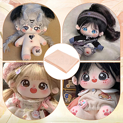 Ткань из кожи куклы из полиэстера DIY-WH0569-72C