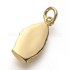 Латунные подвески ZIRC-E152-26B-RS