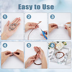 10 шт. латунные раскладывающиеся застежки KK-DC0003-27