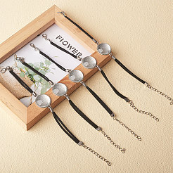 Изготовление замшевых браслетов&nbsp;MAK-CJ0001-06