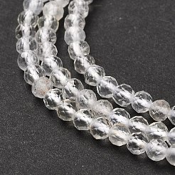 Природных кристаллов кварца бисер нитей G-B145-A02-3mm