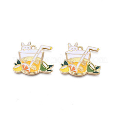 Подвески из эмали и сплава ENAM-N055-098