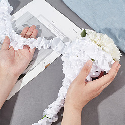 Лента из полиэстера со складками длиной 5 м.&nbsp;OCOR-WH0085-66B