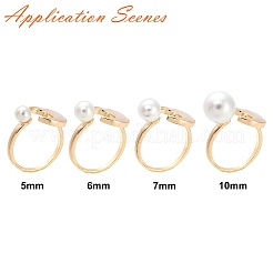 Настройки кольца для пальцев манжеты из латуни&nbsp;KK-T062-70G-NF