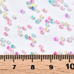 Стеклянные круглые бисер SEED-S057-R-002