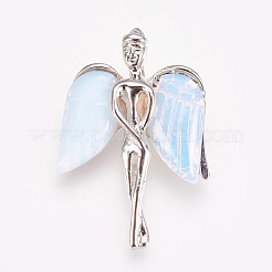 Природные и синтетические смешанные каменные подвески KK-G346-02