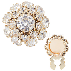 Кнопки латунь манжеты DIY-WH20011-70C