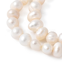 Нити из натурального культивированного пресноводного жемчуга&nbsp;PEAR-I007-07Q-05C