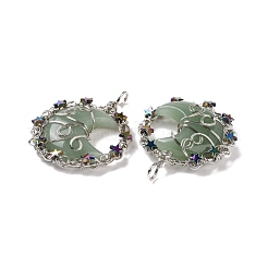 Большие подвески из натуральных и синтетических камней&nbsp;G-H274-03P