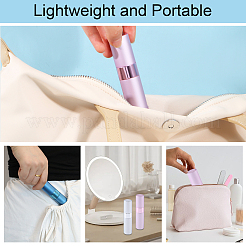 Пустые переносные стеклянные баллончики с распылителем&nbsp;AJEW-GL0002-30