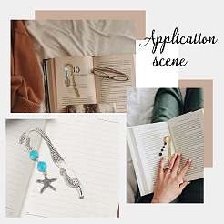 12 шт. 6-х стильная фурнитура для закладок из сплава FIND-SC0003-51