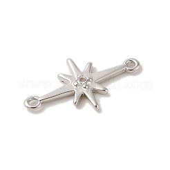 Латунное покрытие стойки проложить прозрачные подвески из кубического циркония&nbsp;KK-Z047-09P-RS